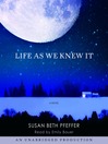 Cover image for Life As We Knew It